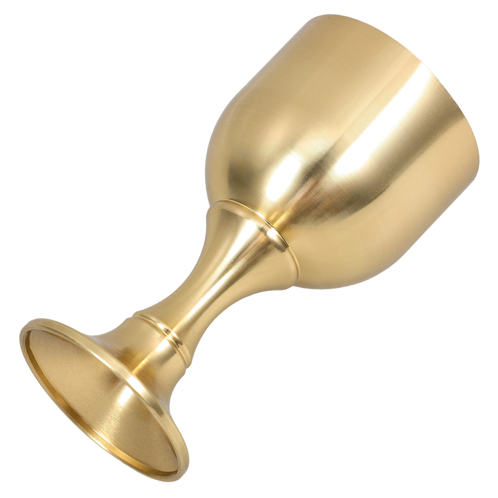 Wine Beer The Whiskey - Copper Goblet Vintage Style Delicate Retro