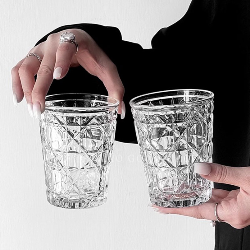 2pcs 310ml Vintage Diamond Pat - Wine Beer The Whiskey review and price