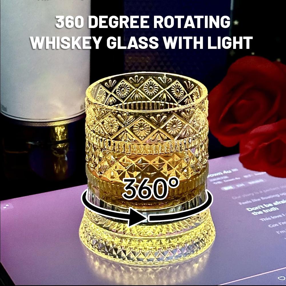 Rotating Whiskey Glass Creativ - Wine Beer The Whiskey review and price