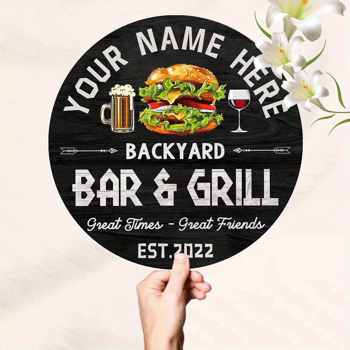 [2D Flat] Burger Wine Beer Cus - Wine With Beer Name review and price