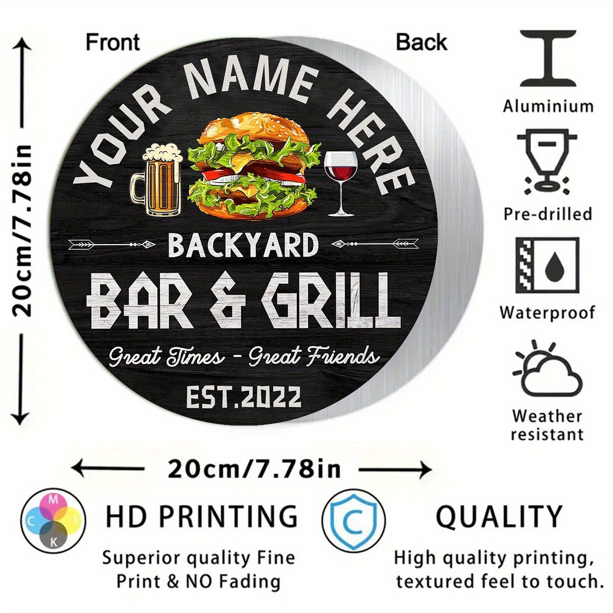 [2D Flat] Burger Wine Beer Cus - Wine With Beer Name review and price