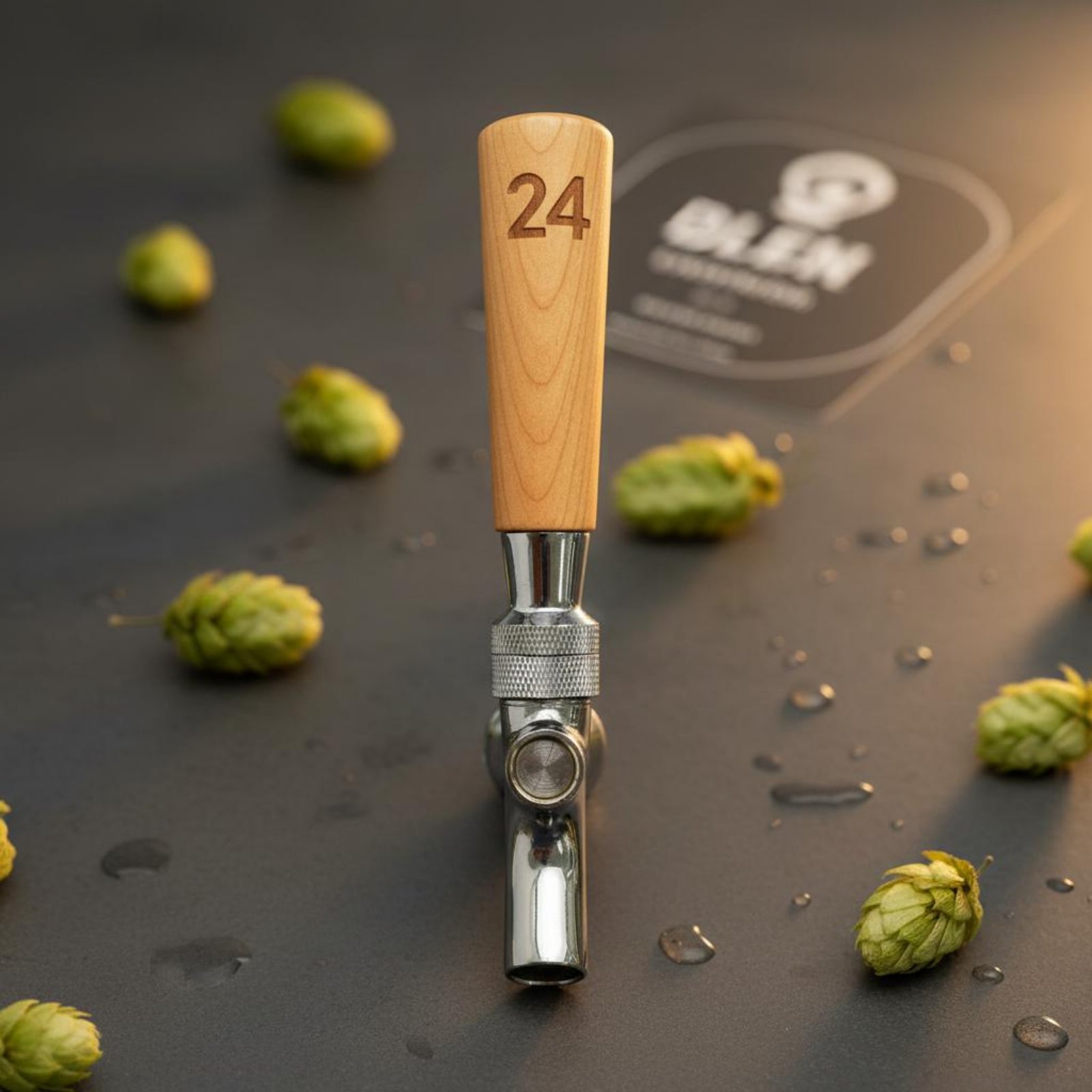 Short Wooden Beer Handle Solid - Wine With Beer review and price